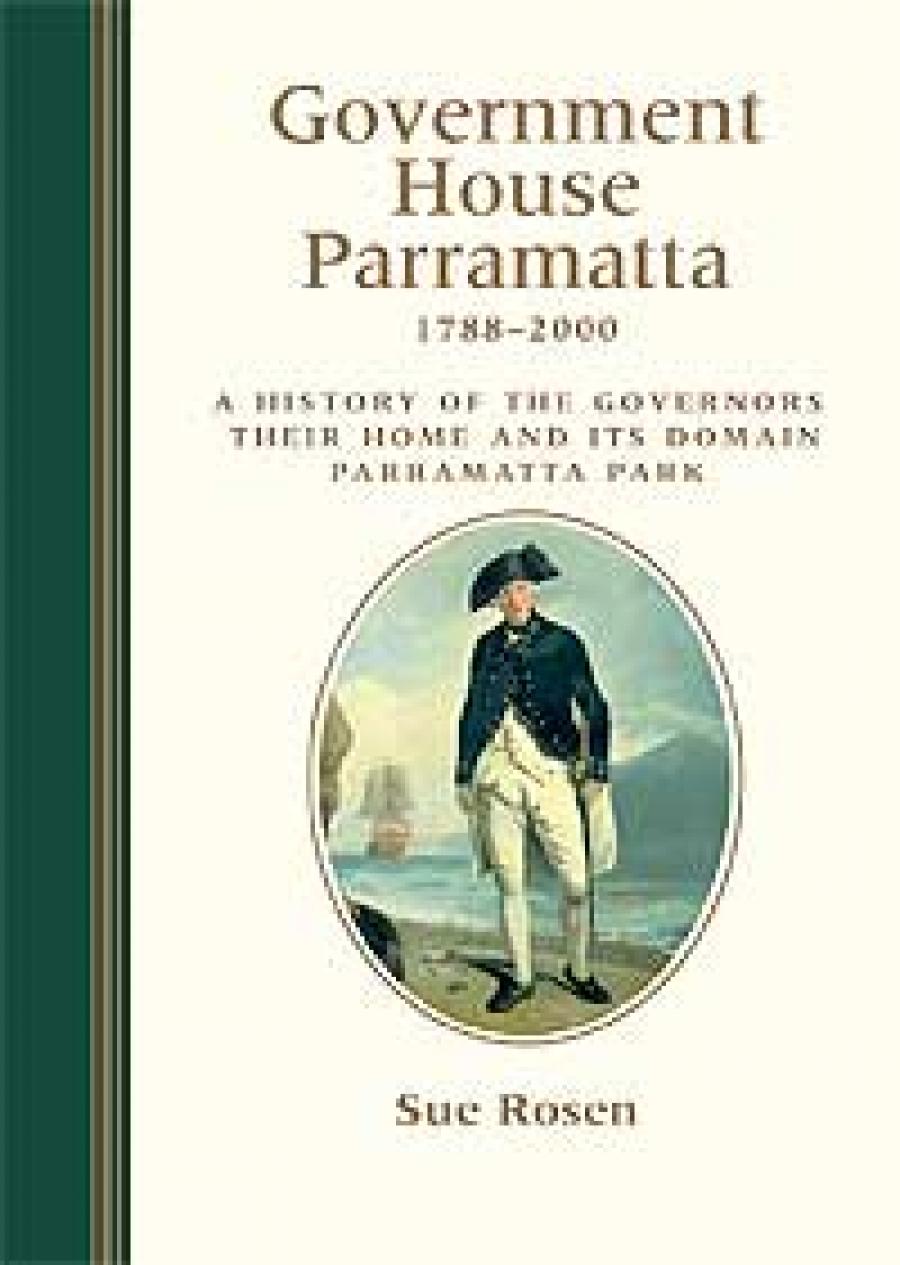 Government House Parramatta - 1788-2000