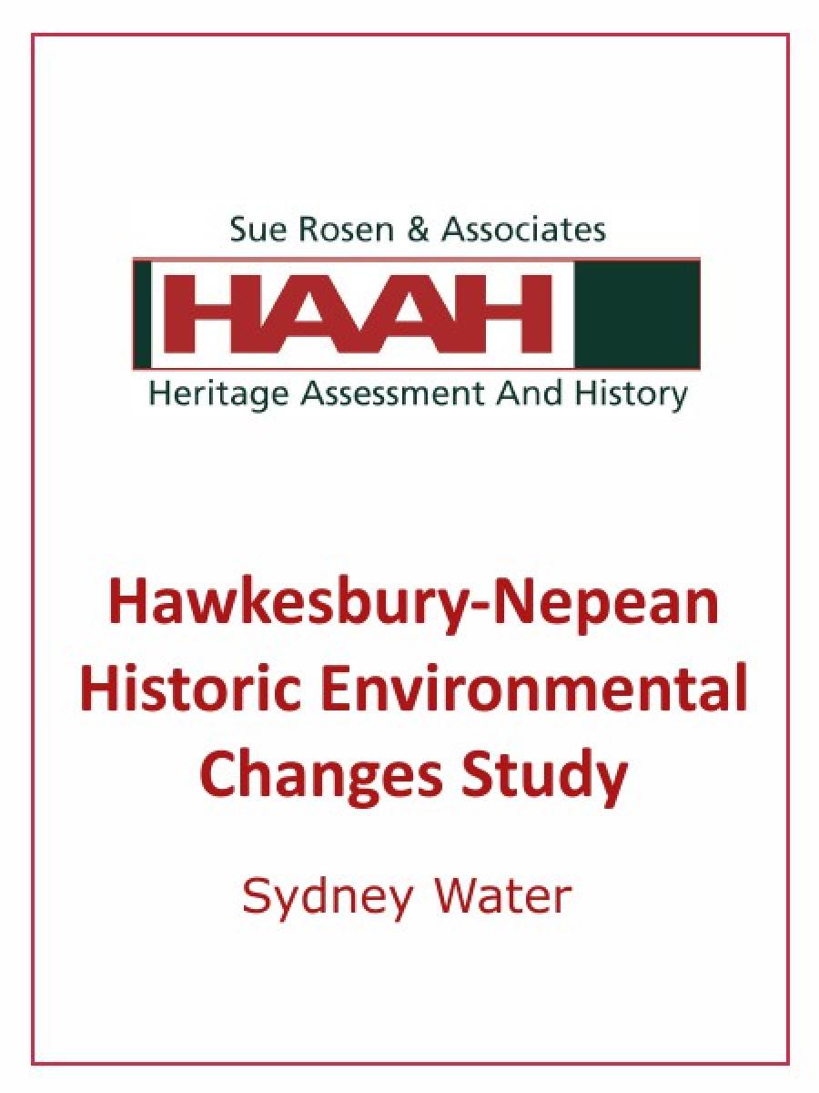 Hawkesbury-Nepean Enviromental Changes Oral History Transcript - Frank Laughton - One Tree Reach, Laughtondale 